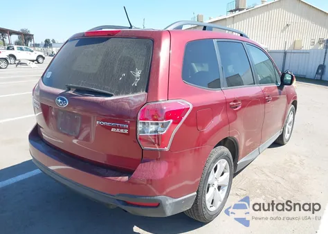 2015 Subaru Forester 2.5I Premium z USA, uszkodzony, nr VIN JF2SJADCXFH582040